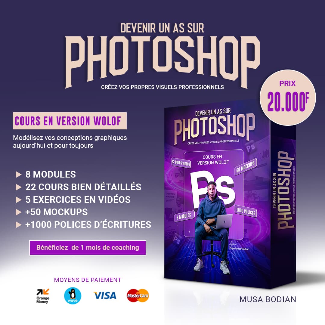 DEVENIR UN AS SUR PHOTOSHOP