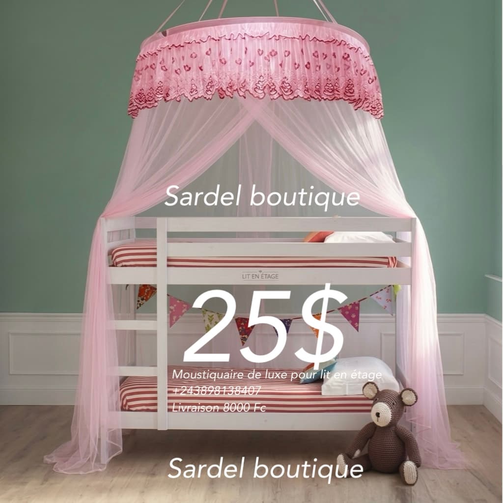 Moustiquaire de luxe pour lit en étage 