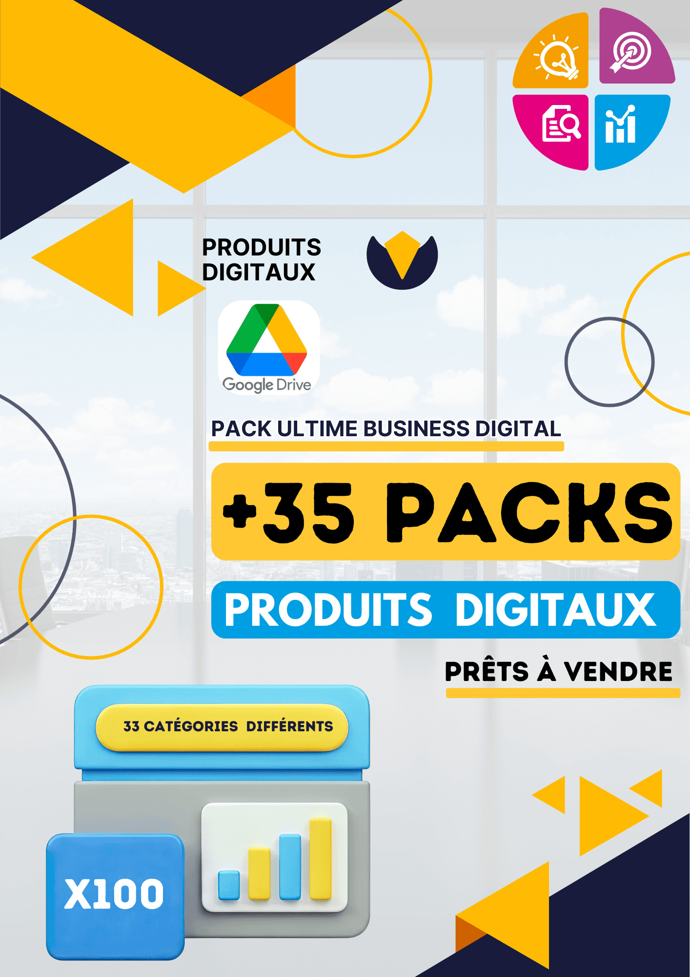 +35 produits digitaux prêts à vendre