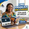 2 mois pour apprendre à lire le français en wolof