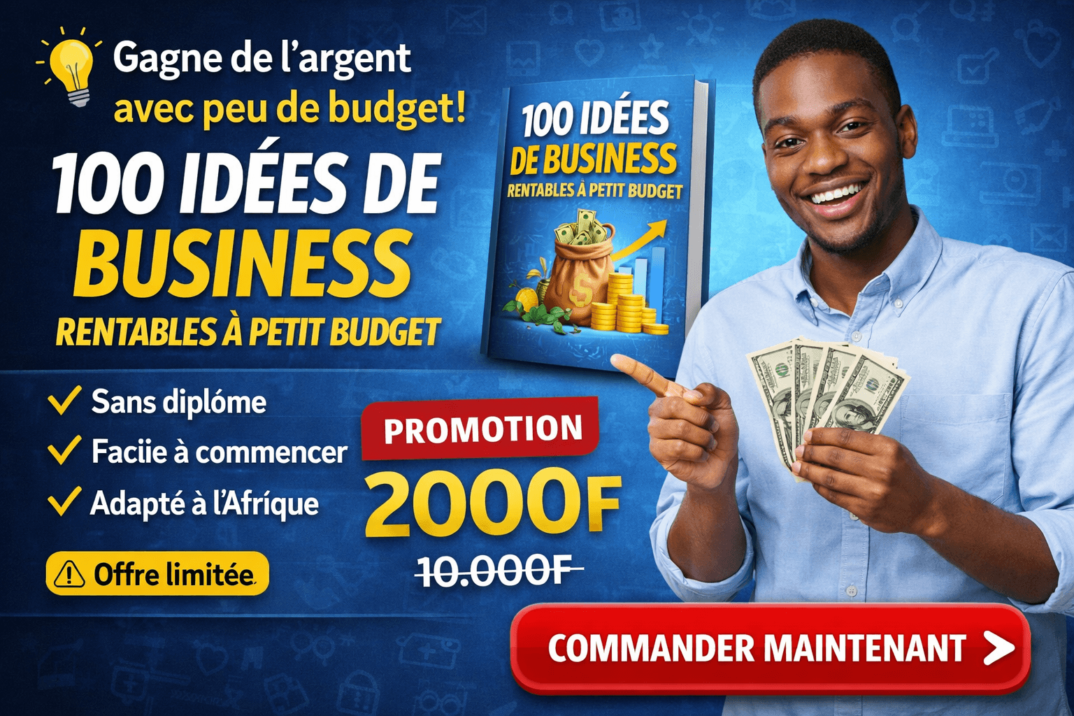 100 idées de business rentable à petit budget 