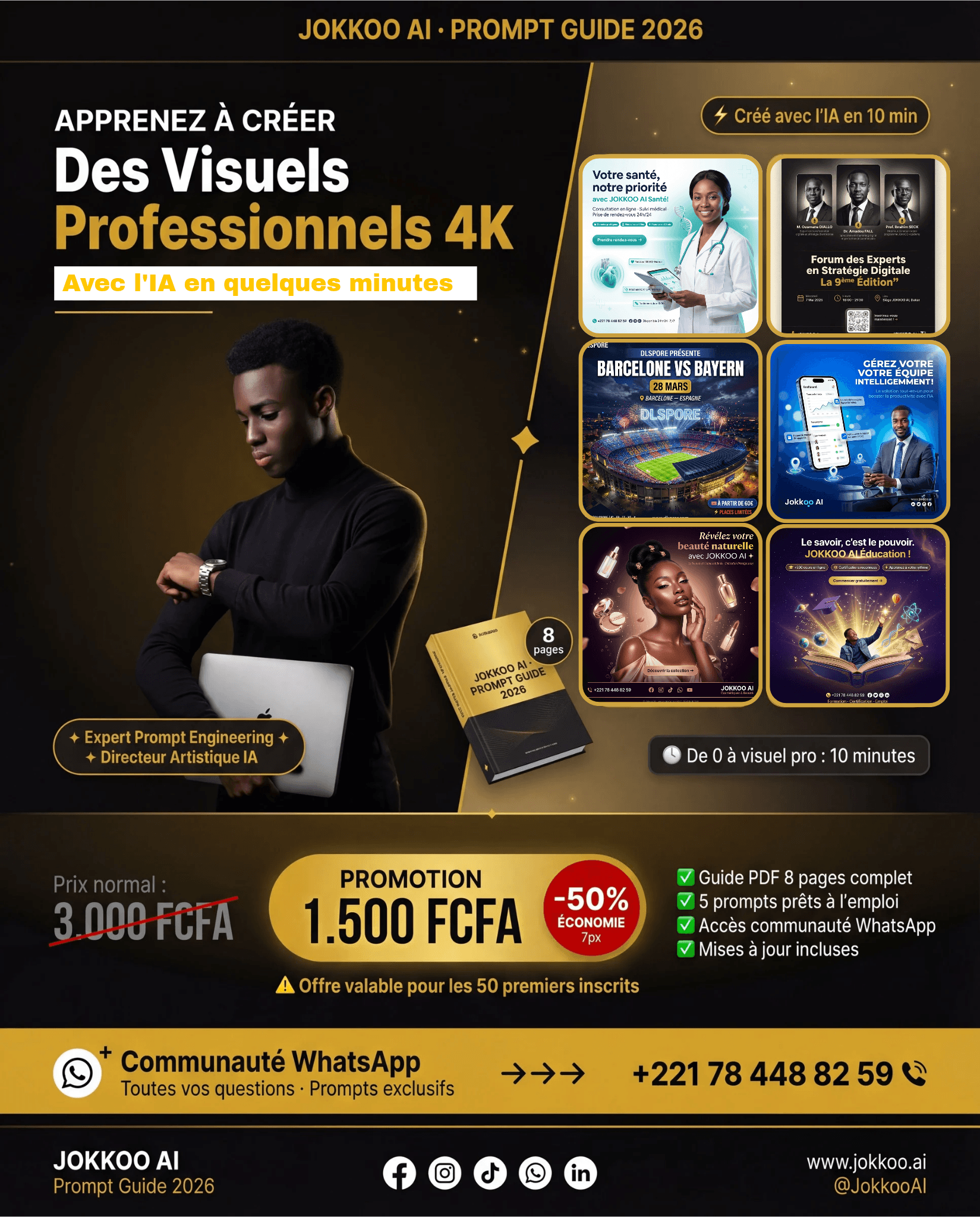 De 0 à Visuel Pro · Le Guide IA 2026