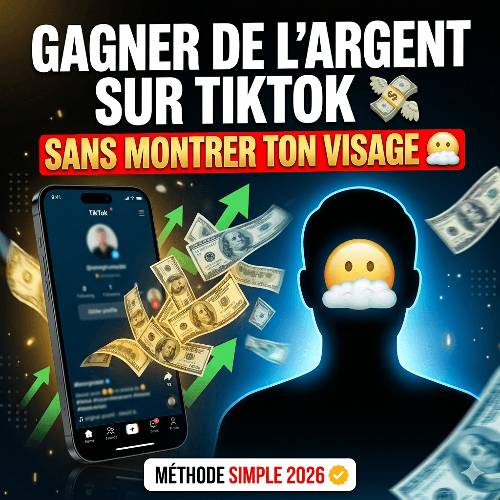 Gagner de l’argent sur tiktok en mode anonyme 