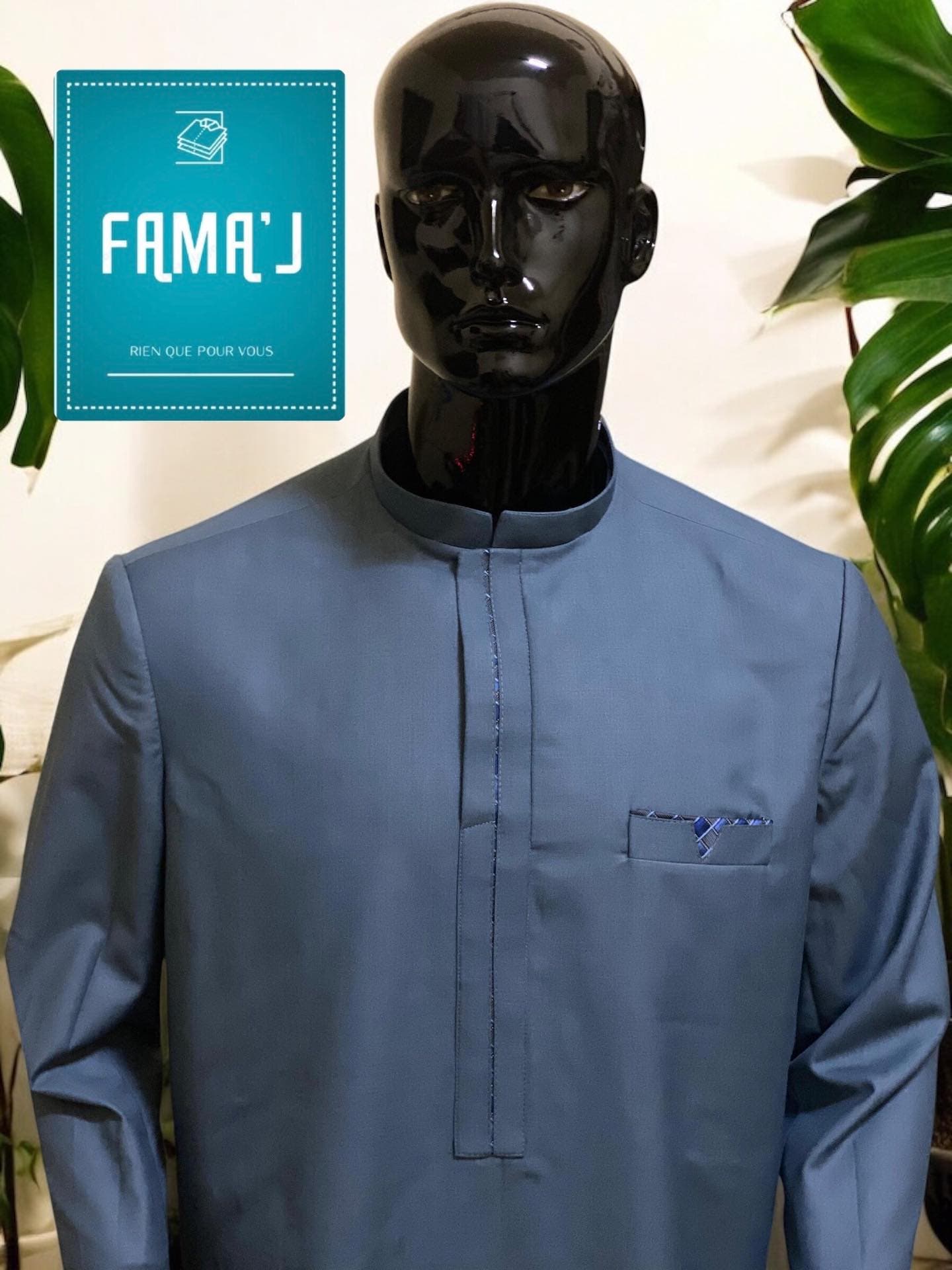 Modèle homme – Classe et Sobriété   Tenue traditio