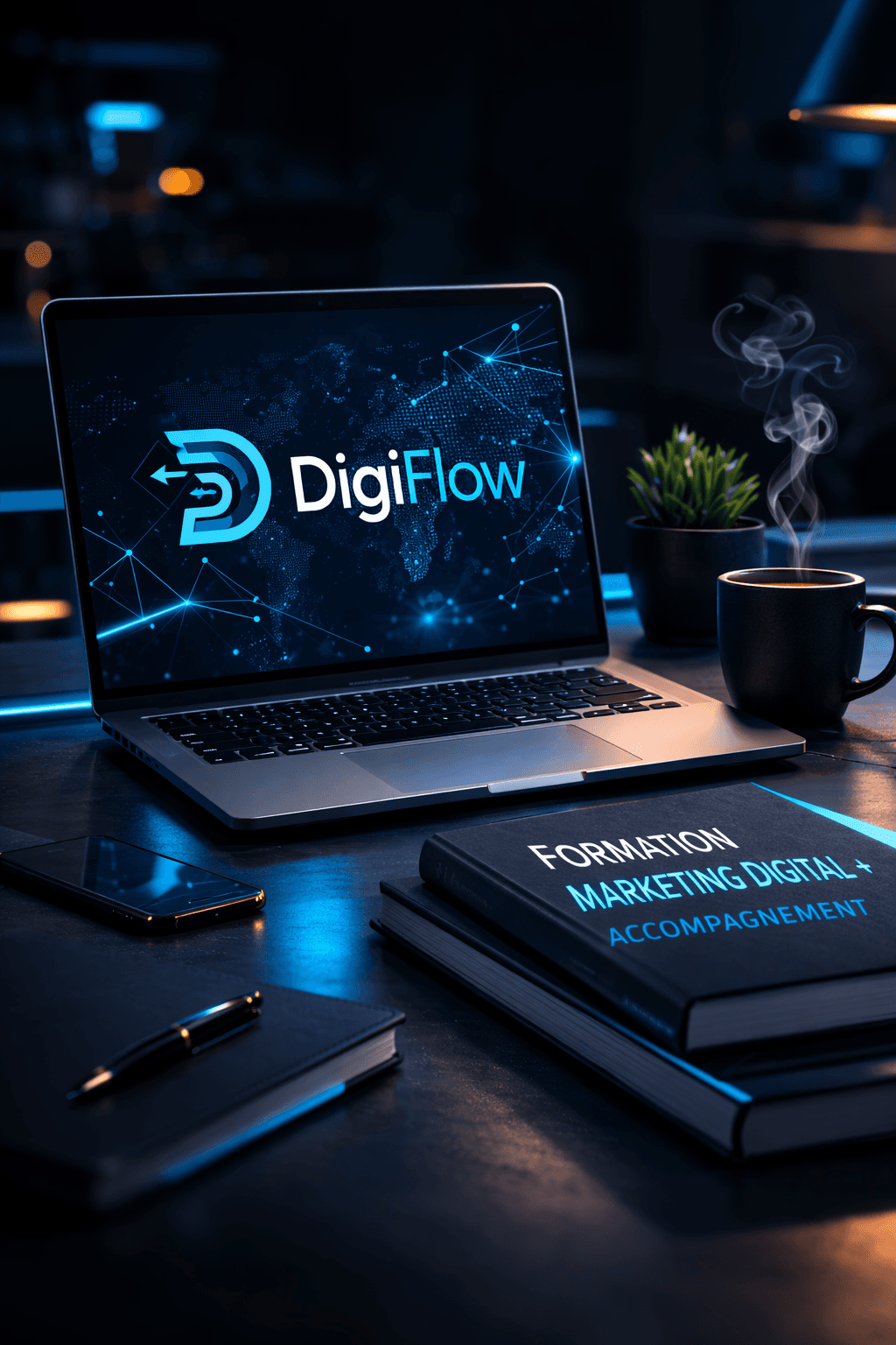 FORMATION MARKETING DIGITAL+ACCOMPAGNEMENT 