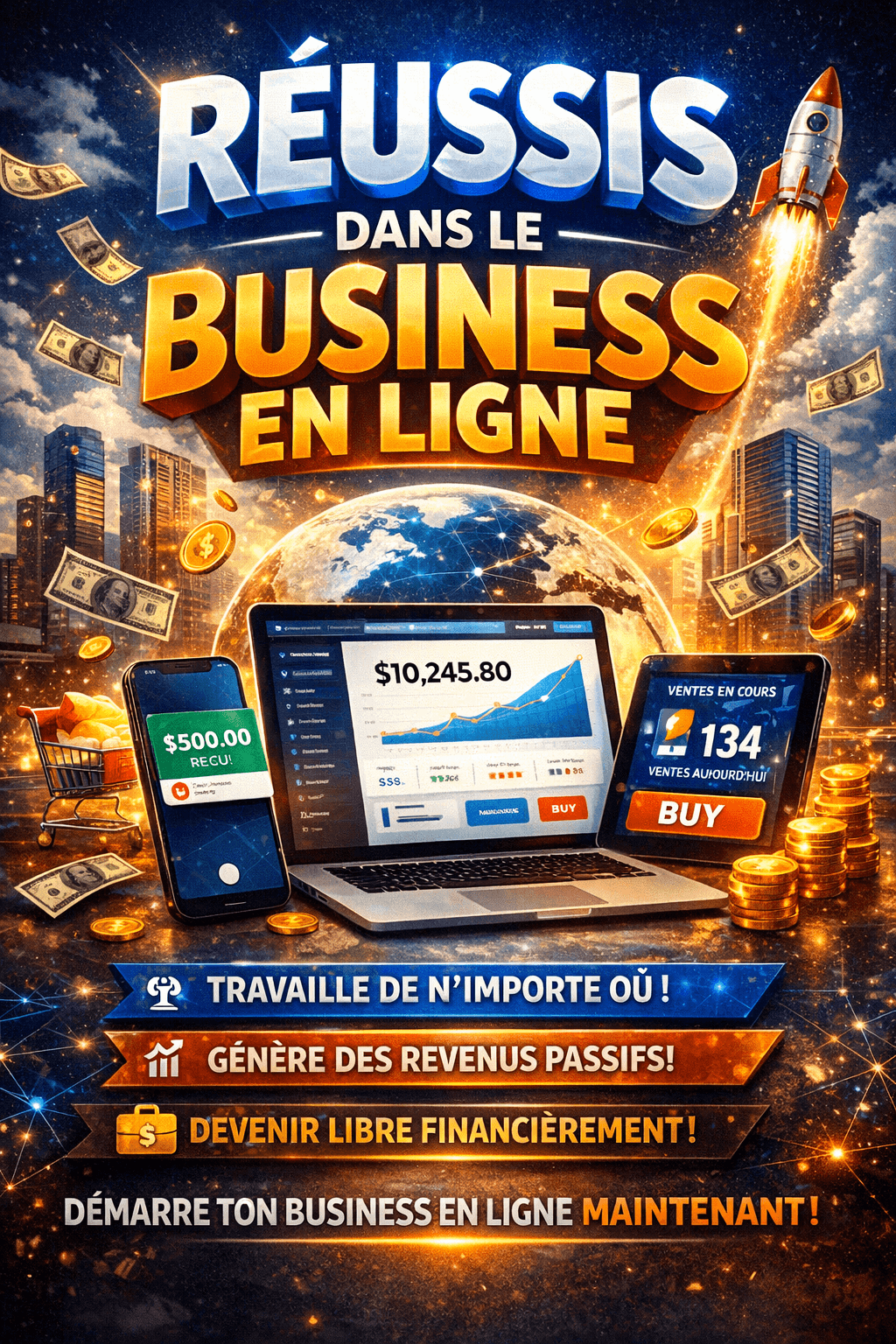 Maîtrise le business en ligne 