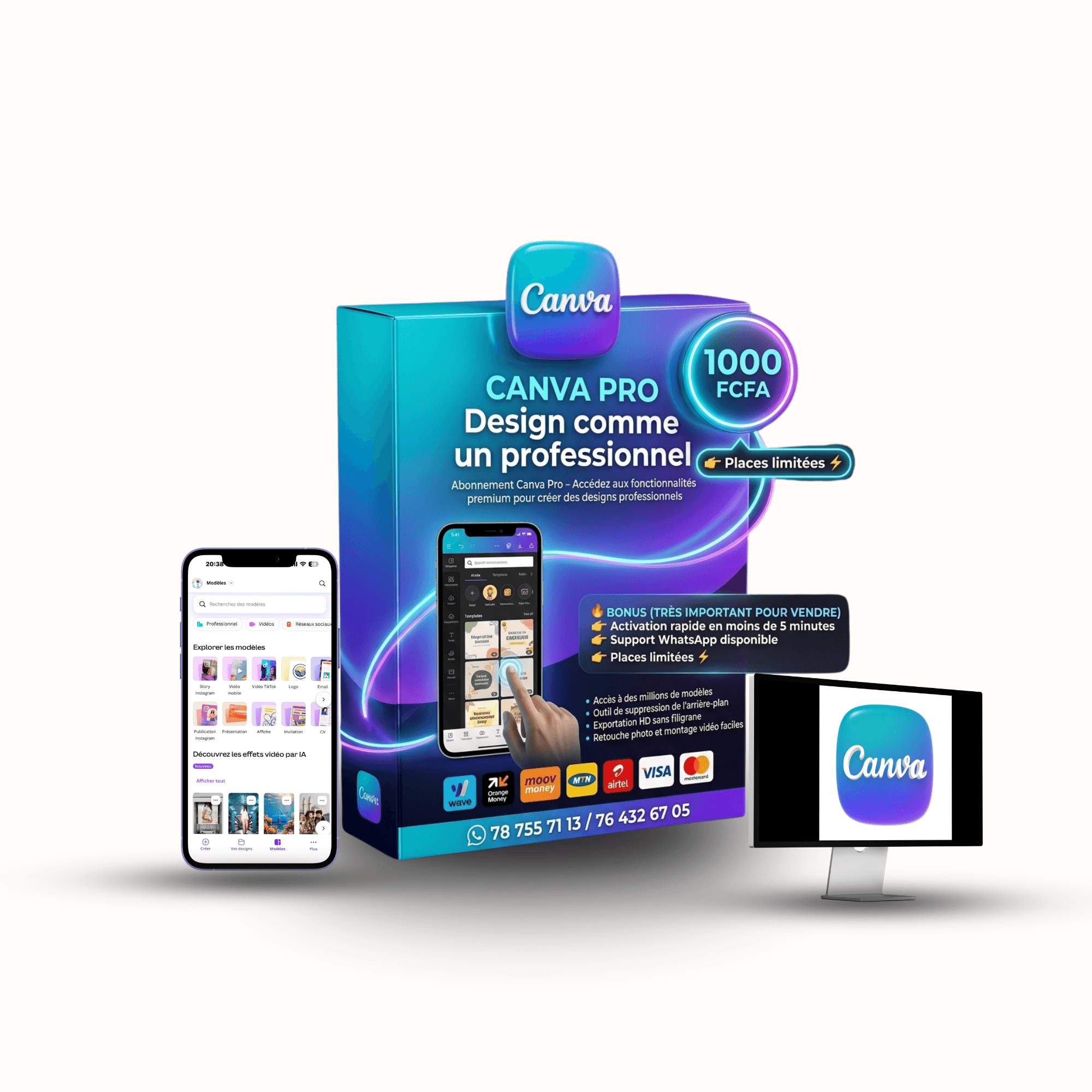 Abonnement Canva Pro